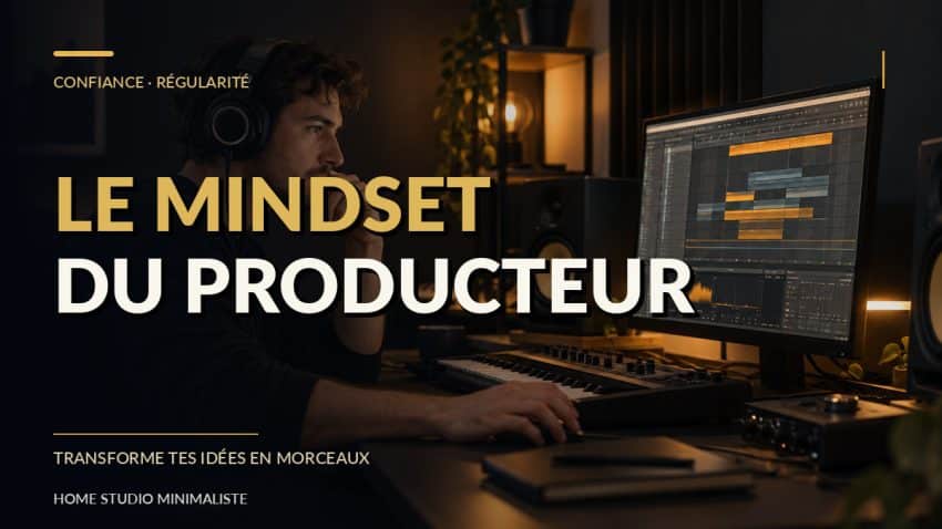 Le mindset du producteur musical — conseils de persévérance et de création