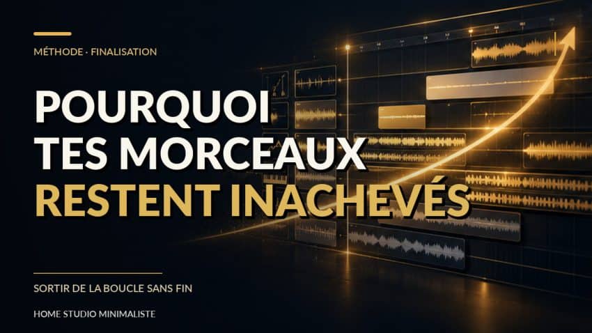 Pourquoi des morceaux restent inachevés : méthode pour terminer ses productions