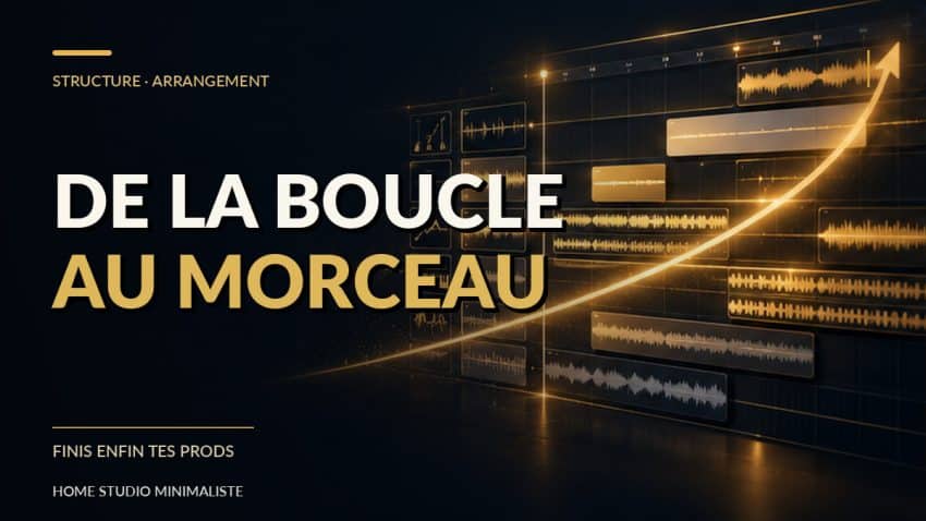 Transformer une boucle musicale en morceau complet grâce à une structure
